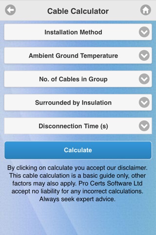 Cable Calc screenshot 3