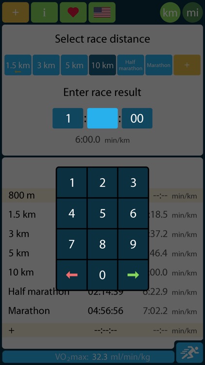 Race Time Predictor App