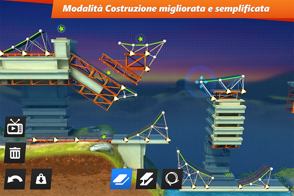 Bridge Constructor Stunts screenshot 3