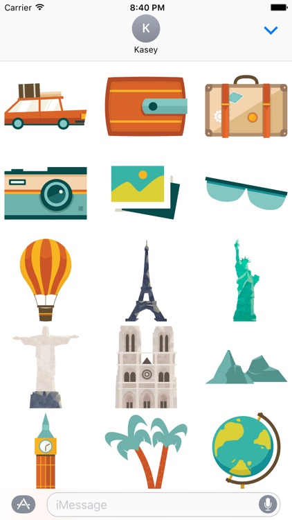 Travel Stickers Pack