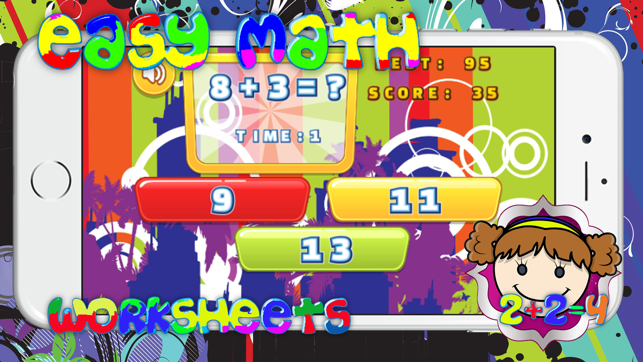 123 Easy Math Game for kids - 游戏 教學 年级数学游戏 孩子(圖2)-速報App