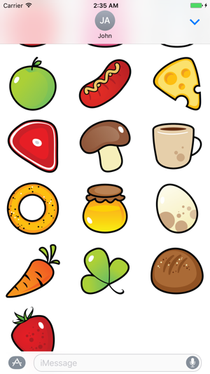 Sticker Me: Cute Food(圖3)-速報App