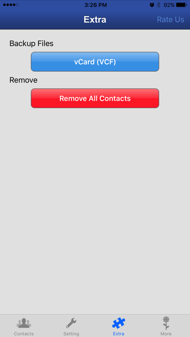 My Contacts Backup - ... screenshot1