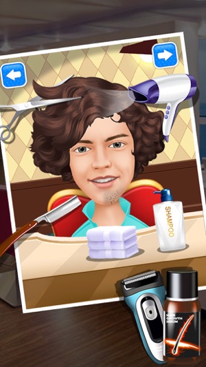 Messy Hair Salon - Girls Games for One Direction(圖1)-速報App