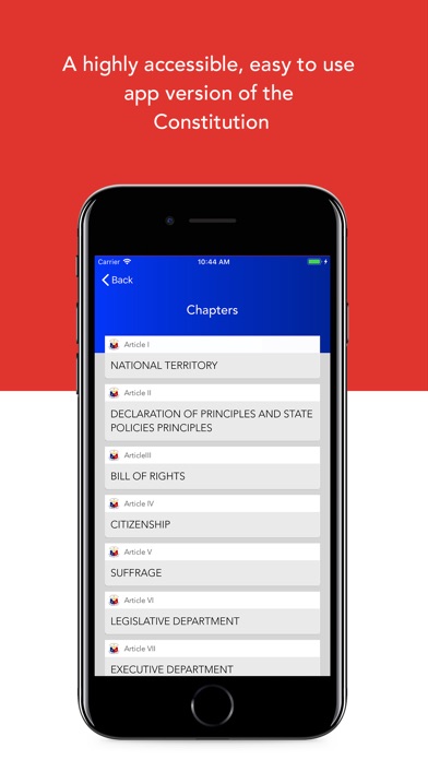Philippines Constitution 1987 screenshot 2