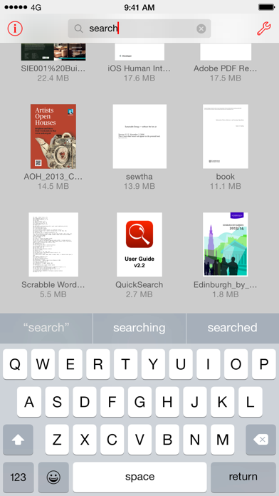 QuickSearch PDF Reader Screenshot 1