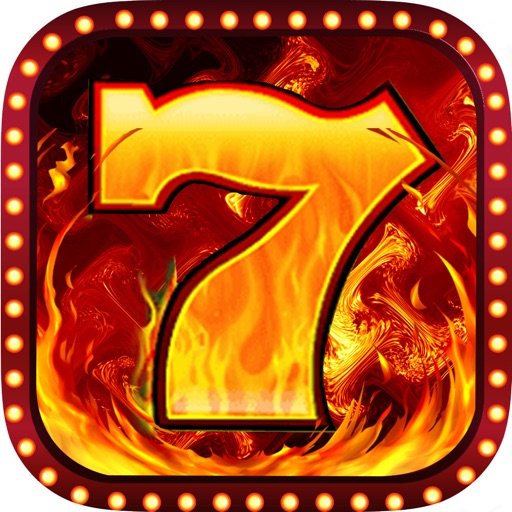Red Hot 7's Fury Jackpot Slots Machine Casino Game iOS App