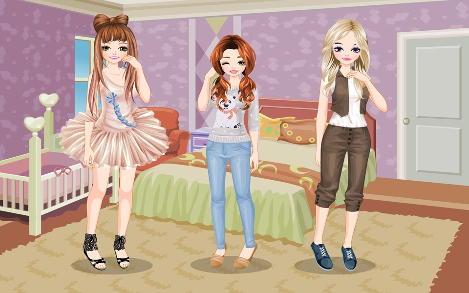 American Girls 2 - Dress up and make up game for kids who love fashion games screenshot 4