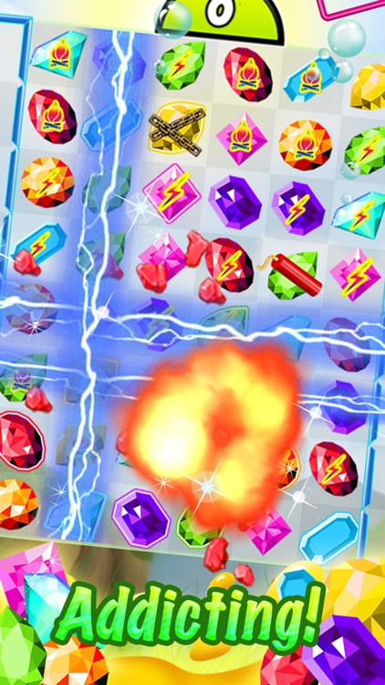 Jewel's Splash Match-3 - diamond game and kids digger's mania us free