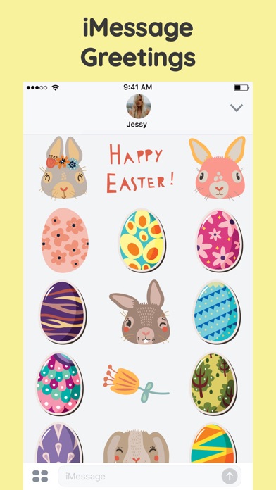 Animated Happy Easter Stickers screenshot 3