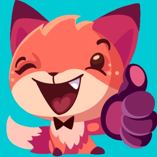 Sheila the Fox Sticker Pack iOS App