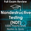 Nondestructive Testing NDT Exam Prep : 1000 Flashcards Study Notes, terms, concepts & Quiz
