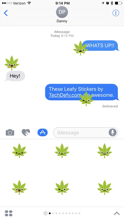 Leafy Stickers