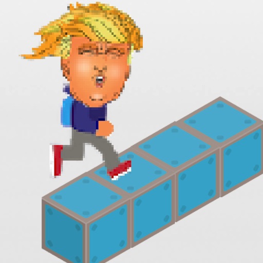 Damn Donald Trump Jump Icon