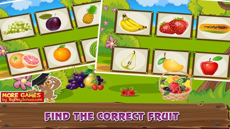 Learn Fruits - Kids e-Learning