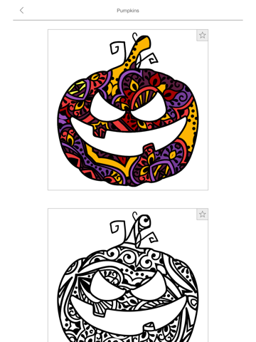 Halloween Coloring Pages Book with Scary Pictures screenshot 3