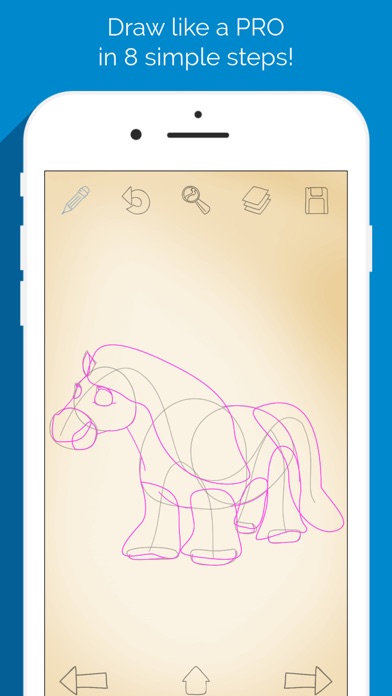 How to Draw Horses with Steps screenshot 3