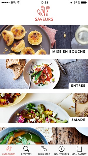 Saveurs, plus de 3000 recettes inratable