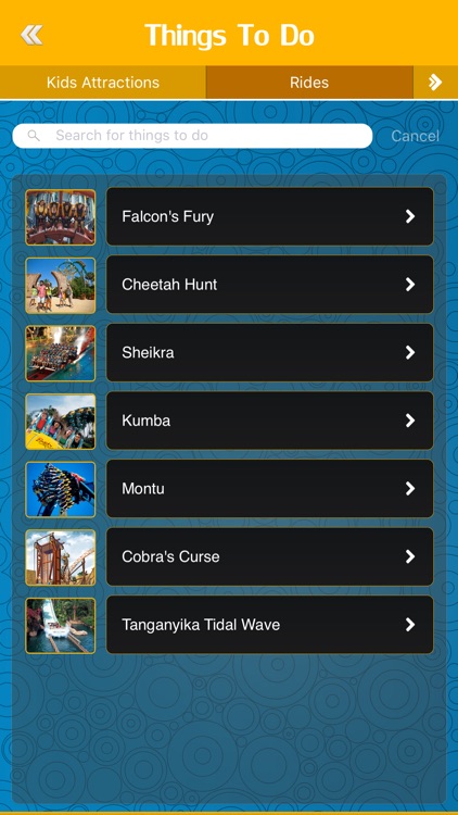 Great App for Busch Gardens Tampa Bay