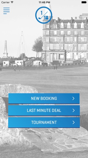 1-18 Golf - First in Golf Booking App in