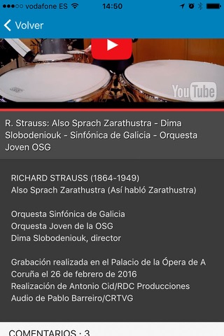 Orquesta Sinfónica de Galicia screenshot 3