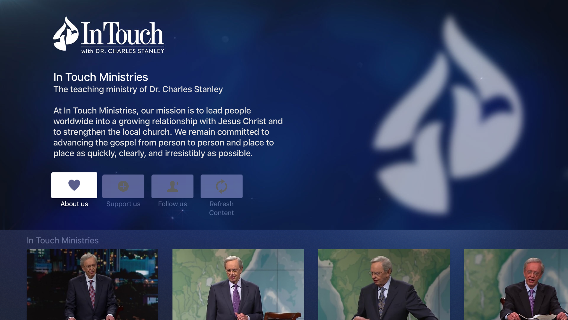 In Touch Ministries TV | Apps | 148Apps