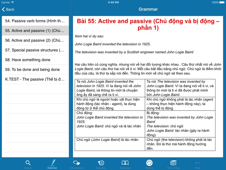 Lac Viet Dictionary for iPad