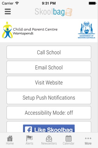 Child and Parent Centre Warriapendi - Skoolbag screenshot 4