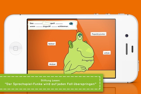 Monsters Behave! Innovative Sprachförderung durch Kindergedichte, Kinderreime und Wortspiele screenshot 4