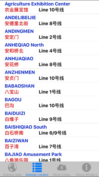 Beijing Metro Subway Map