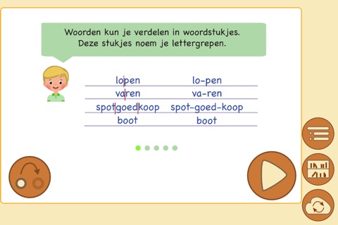 Lettergrepen screenshot 3