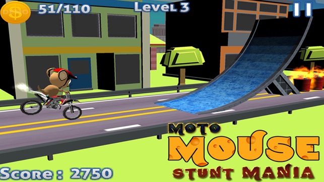 MOTO MOUSE STUNT MANIA - DIRT BIK RACING GAME(圖3)-速報App