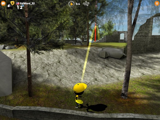 Stickman Disc Golf Battle screenshot 6