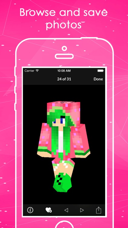 Girls Skin HD Wallpapers For Minecraft PE