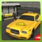 Electric Car Taxi Driver 3D Simulator: City Auto Drive to Pick Up Passengers