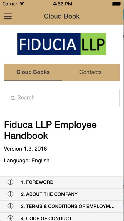 Fiducia Cloudbook