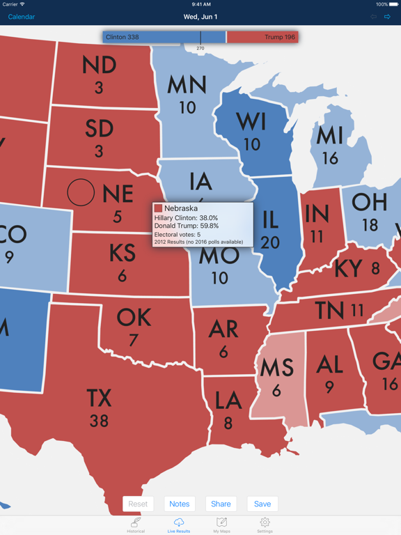 Presidential Election & Electoral College Mapsのおすすめ画像2