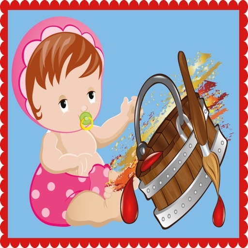 Baby Coloring Game icon