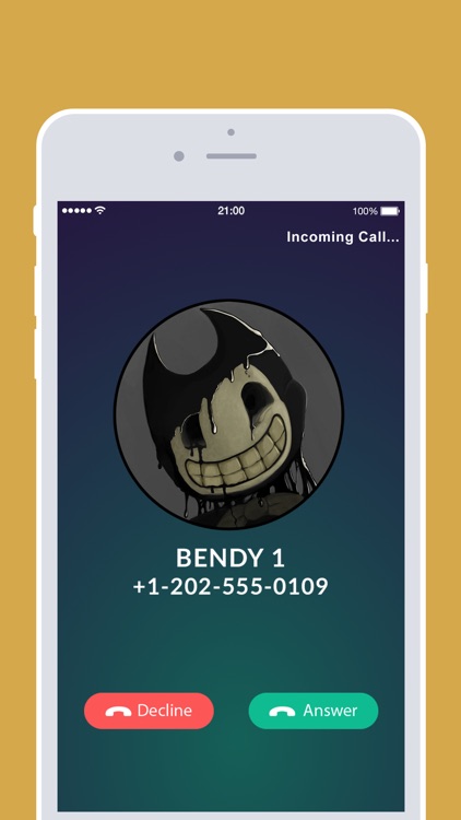 Fake Call From Bendy Machine