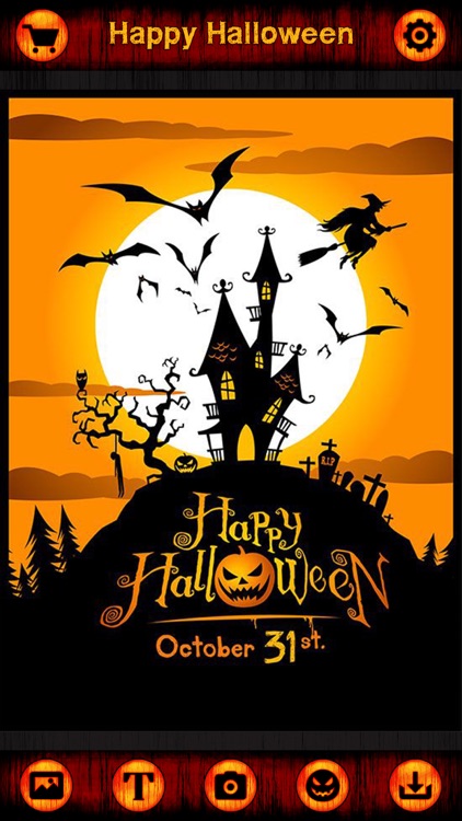 HD Halloween Cards, Stickers & Frames for Greeting