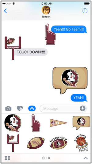 FSU Seminoles Stickers - iMsg(圖2)-速報App