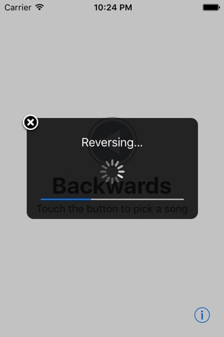 Backwards - Play songs in reverse screenshot 2