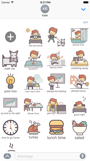 Working Man - MYOSE - Make Your Own Sticker Emoji(圖2)-速報App