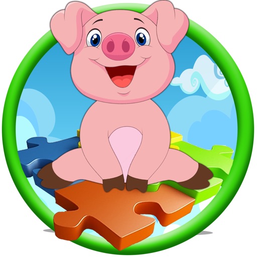 Kids Jigsaw Puzzle Pep Pig Game iOS App