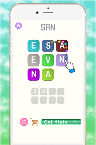 Word Circle! Addicting puzzle free game screenshot 3
