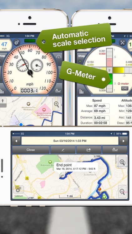GPSSpeed Scooter edition: Speedo, altimeter