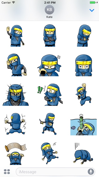 Mystic Ninja - Cute stickers for iMessage