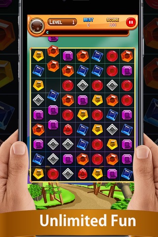 Crystal Jewel Diamond Match Adventures screenshot 3