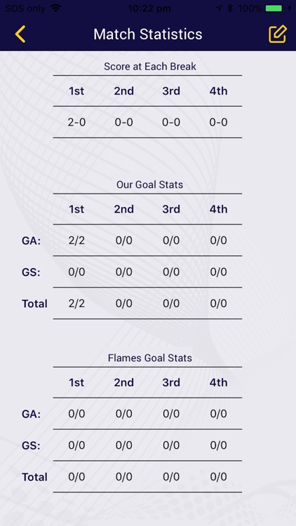 My Netball Stats screenshot-5