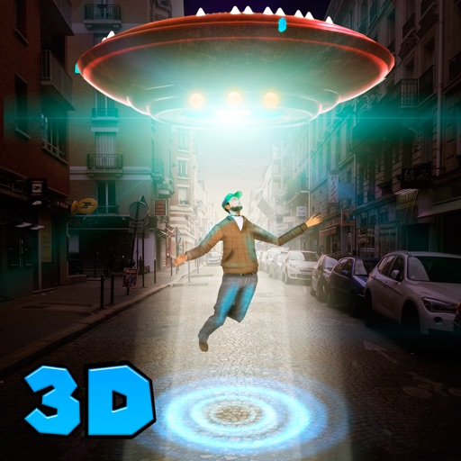 City UFO Flight Simulator 3D Full icon